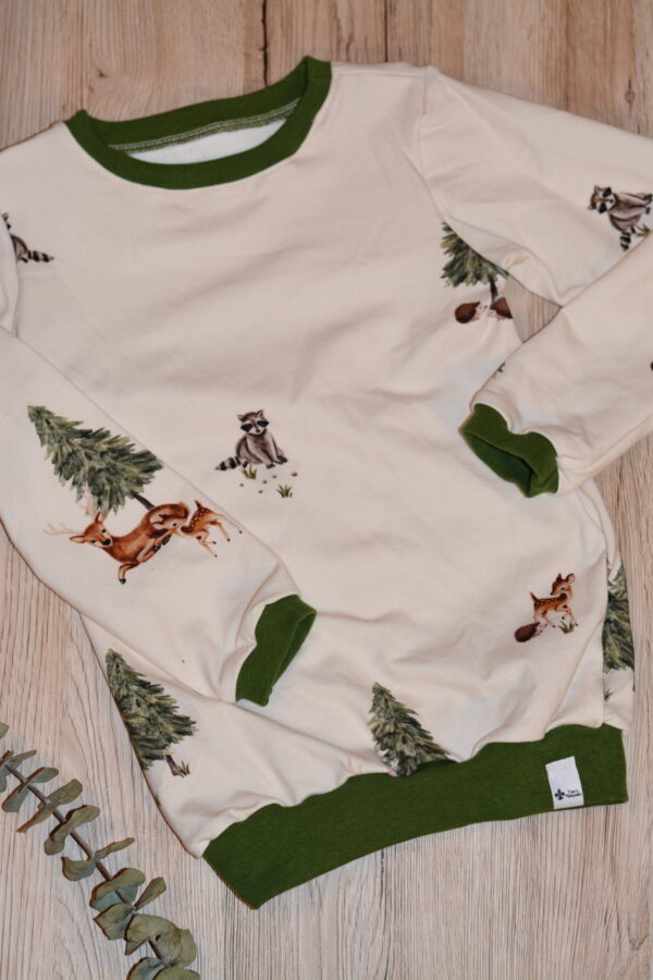Pullover aus French Terry Gr.116